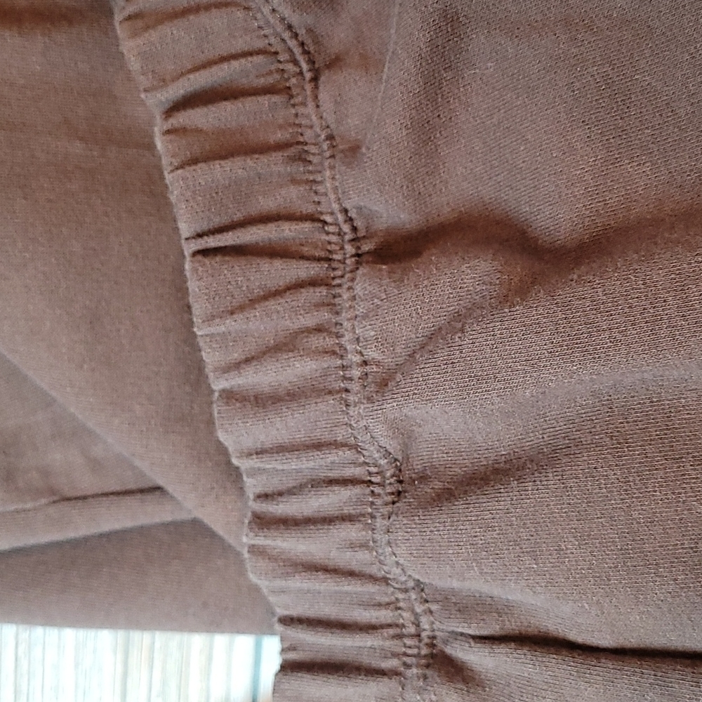 RAFAEL SPORT BROWN LEOPARD PRINT TWO PIECE JOGGING SUIT - Picture 12 of 16